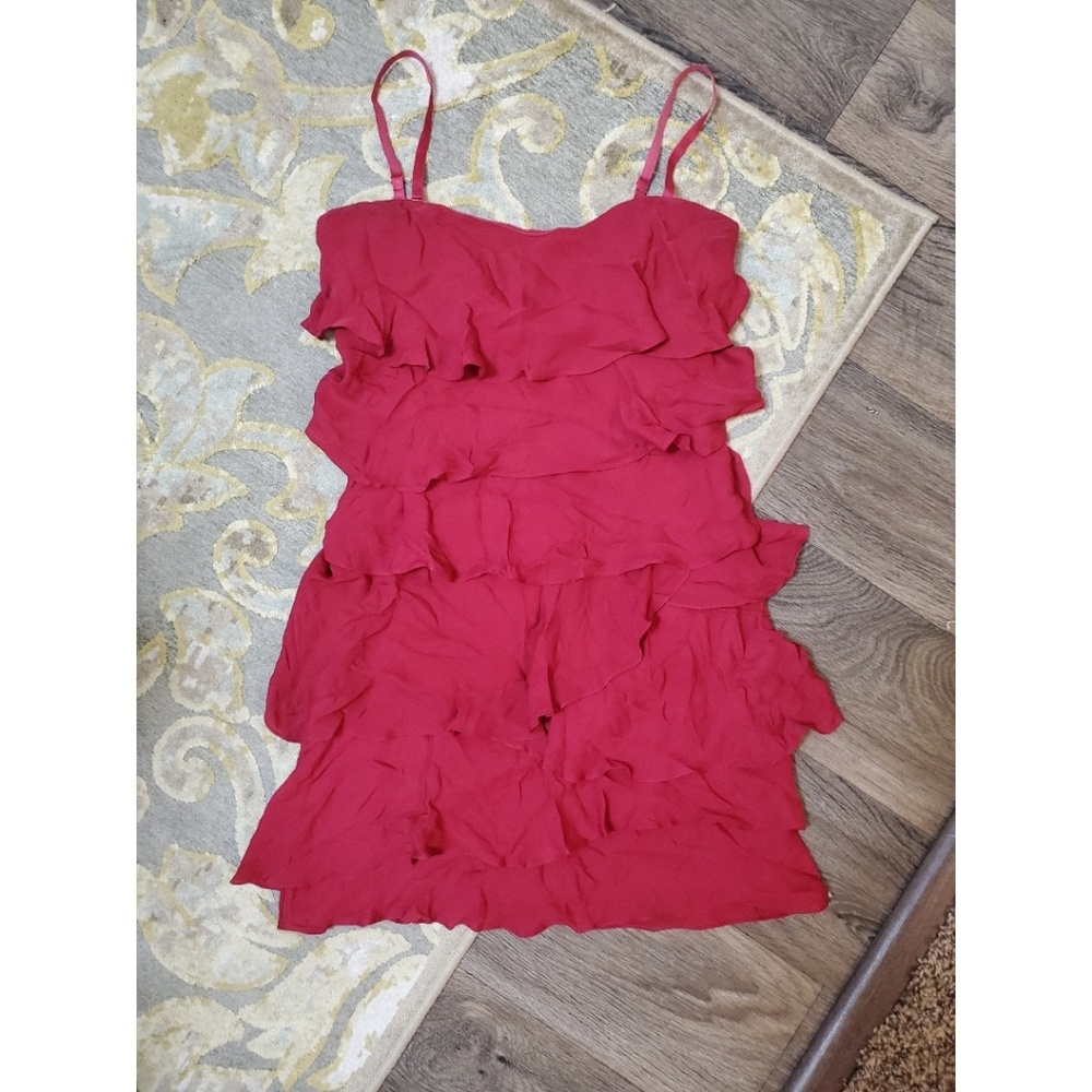 BcBgMaxazria Ruffle Mini Dress